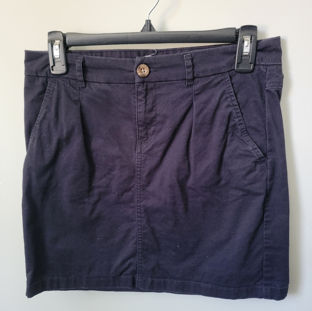 H&M L.O.G.G. Navy Skirt